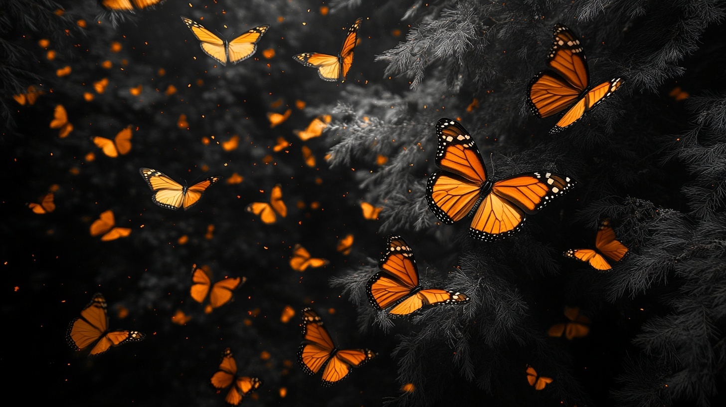 Scattered Monarchs